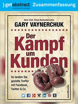 cover image of Der Kampf um Kunden (Zusammenfassung)